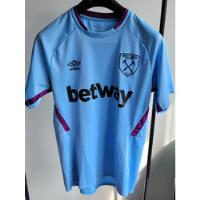 Camiseta Del West Ham. Talle M, usado segunda mano  Argentina