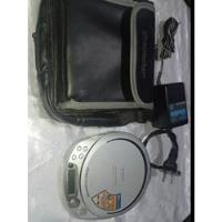 Discman Sony Atrac 3plus D-nf610 Mp3 Transformador Y Bolsito segunda mano  Argentina