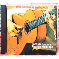 Paco De Lucia Ricardo Modrego Cd Dos Guitarras Flamencas  segunda mano  Argentina