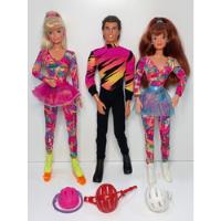 Lote Barbie, Midge Y Ken Hot Skating 1994 Vintage segunda mano  Argentina