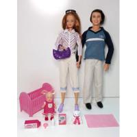 Lote Barbie Happy Family Neighborhood Articulados Original segunda mano  Argentina