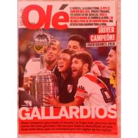 Revista Ole River Campeon Libertadores 2018 segunda mano  Argentina