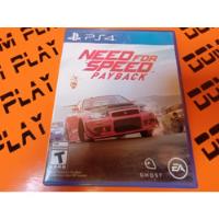 Need For Speed Payback Ps4 Físico Envíos Dom Play segunda mano  Argentina