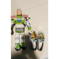 Toy Story Muñeco Buzz Lightyear Cabeza Dura Y Alpargatas segunda mano  Argentina