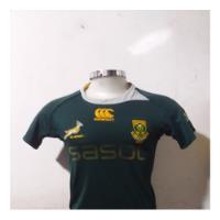 Camiseta Rugby Sudafrica  Verde Canterbury Talle Niño segunda mano  Argentina