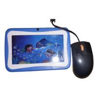 Tablet Niños Infantil 7  Pulgadas Azul + Mouse Usb Otg (lea) segunda mano  Argentina