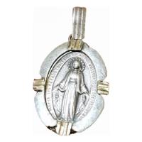 Dije Medalla De Plata Y Oro Santa María Virgen Inmaculada segunda mano  Argentina