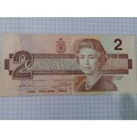 Billete Canadá 2 Dólares 1986 Serie Cbe. segunda mano  Argentina