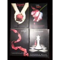 Saga Crepusculo - Cuatro Libros - Stephenie Meyer, usado segunda mano  Argentina