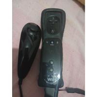 Wiimote Y Nunchuck Original Funda Negro Motion Plus Wii , usado segunda mano  Argentina