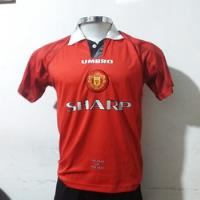 Camiseta Manchester United Titular 96/97 Umbro Original segunda mano  Argentina