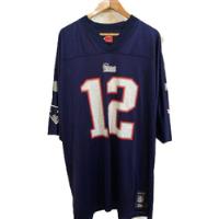 Camiseta Nfl Ri Book Patriots Brady #12 Talle 2xl segunda mano  Argentina