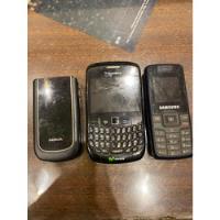 Lote Celulares Viejos Blackberry Samsung Y Nokia, usado segunda mano  Argentina