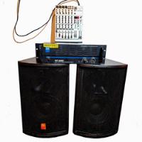 Usado, Potencia Zkx Mt500 + 2 Cajas Zkx 250 + Mixer Behringer  segunda mano  Argentina