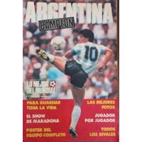 Revista Argentina Campeón Del Mundo 1986 segunda mano  Argentina