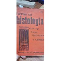 Temas De Histologia Cartílago Hueso Osificación H Barceló segunda mano  Argentina