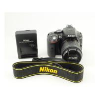  Nikon Kit D5300 + Lente 18-55mm Vr Dslr Color  Negro  segunda mano  Argentina