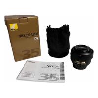 Lente Nikon Dx 35mm Af-s 1:1.8 G segunda mano  Argentina