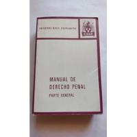 Manual De Derecho Penal Eugenio Raúl Zaffaroni , usado segunda mano  Argentina