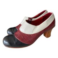Zapatos De Flamenco Britto N38 1/2 Con Cierre segunda mano  Argentina