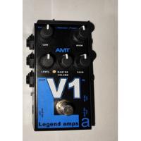 Amt Legend Amps V1 Preamp Vox Ac30 Guitarra Negro/azul, usado segunda mano  Argentina