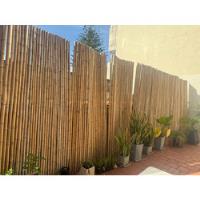 Cañas Bambu Cerco Tejidas Jardin segunda mano  Argentina