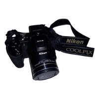  Nikon Coolpix P610 Color Negro, Estuche, Cargador Y Manual. segunda mano  Argentina