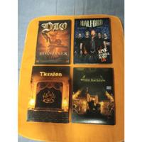 Lote × 4 Dvd / Dio + Therion + Within Temptation + Halford, usado segunda mano  Argentina