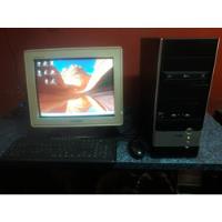Usado, Pc Pentium Dual 1.60 Ghz 250 Gb 2gb Ram Monitor 17 No Envio segunda mano  Argentina