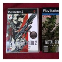Metal Gear Solid 2 Y 3 Pal España Originales Completos, usado segunda mano  Argentina