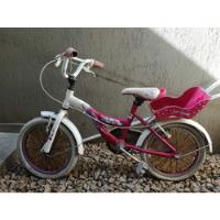 Bicicleta Paseo Infantil Raleigh Lilhon R16 - Blanco/rosa   segunda mano  Argentina