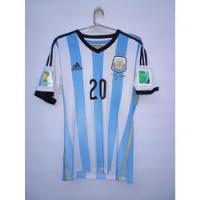 Camiseta Argentina Adizero Mundial 2014 Kun Agüero segunda mano  Argentina