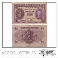 Hong Kong Billete 1 Dolar 1936 P-312 F+ segunda mano  Argentina