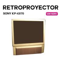 Retroproyector Sony Kp-43170 43 Pulgadas, usado segunda mano  Argentina
