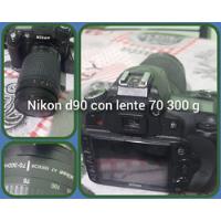 Cámara Nikon D90 Más Lente 70 300  Con 150mil Disp. Anda Per, usado segunda mano  Argentina