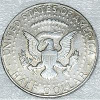 Moneda Medio Dolar Plata One Half Dollar 500silver 1965 segunda mano  Argentina