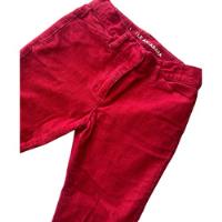 Pantalon Niña Corderoy Little Akiabara Rojo Elastizado Feria, usado segunda mano  Argentina