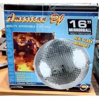 Mirrorball De Cristales (reales) 40 Cm (16 )-  American Dj segunda mano  Argentina