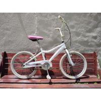 Usado, Bicicleta Vairo Blanca Para Niños - Rodado 20 segunda mano  Argentina