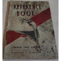 Antiguo Libro-manual De Propietario: Lincoln Zephyr V12 1937 segunda mano  Argentina