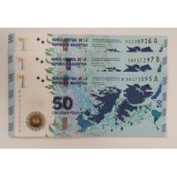 Usado, Argentina Lote#3 Billetes Malvinas Sc* segunda mano  Argentina