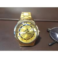 Hermoso Reloj Pulsera Dorado adidas (fantasía) Gran Regalo!, usado segunda mano  Argentina