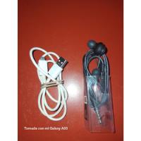 Auriculares Reforzado + Cable Micro Usb, usado segunda mano  Argentina