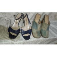 Zapatos Dama Nro 36 Azules Usados , usado segunda mano  Argentina