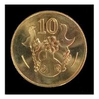 Chipre 10 Cents 2002 Sin Circular Km 56.3, usado segunda mano  Argentina