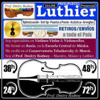 Violín - Reparación Luthier Afinación - Prof. Dmitry Rodnoy, usado segunda mano  Argentina