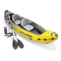  Kayak Inflable Intex Explorer K2 312x91x51cm ¡1 Uso! segunda mano  Argentina