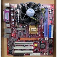 Combo Intel Pentium D 820 2.8ghz + Mother Pc Chips P21gv3.1, usado segunda mano  Argentina