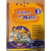 Libro Matemática 3, No Está Escrito, Leer Descripción  segunda mano  Argentina