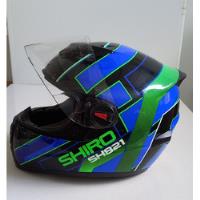 Casco De Moto Shiro Sh 821 Como Nuevo Impecable !!! segunda mano  Argentina